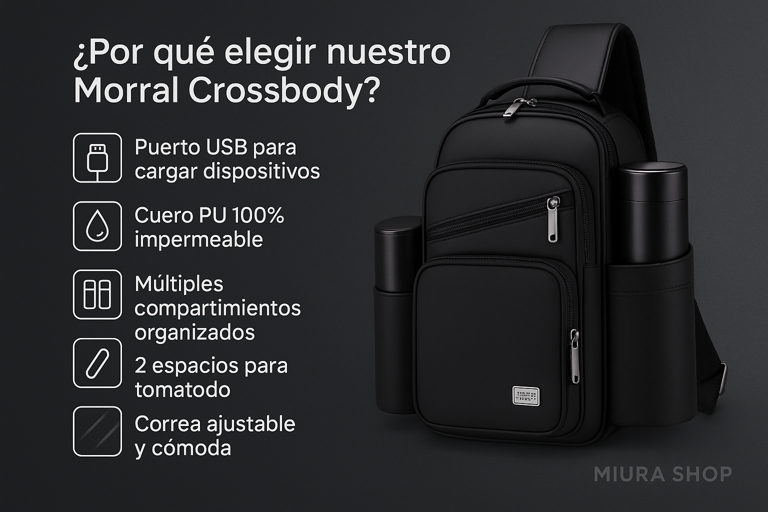 Por qué elegir Morral Crossbody